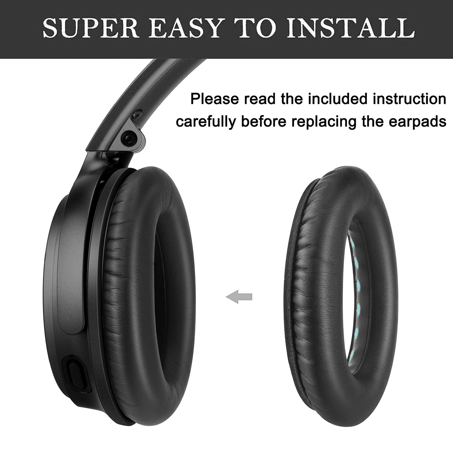 Bose QuietComfort 35 II (新品イヤーパッドに交換済み) Amazon | ヘッドフォン交換用イヤーパッド Bose QuietComfort 35 QC35